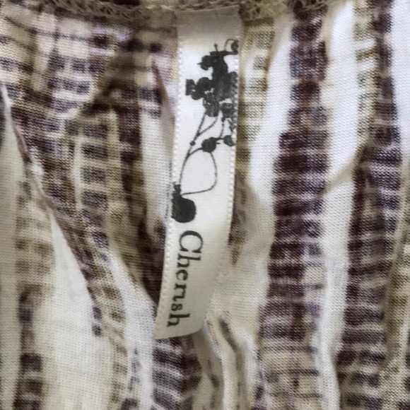 Cherish rayon jersey tunic top ikat pattern - Picture 5 of 5